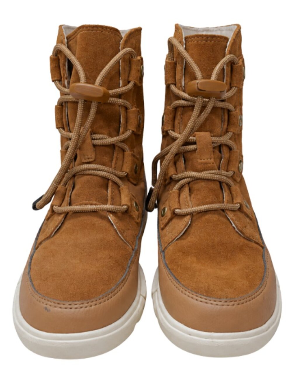 Sorel Explorer Youth Lace Boots Sz 1 Brown Waterproof Winter Outdoor NY4897-242 - Picture 4 of 10